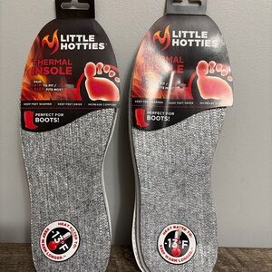 Little Hotties Thermal Insole Boots Shoes Lot Of 2 New!